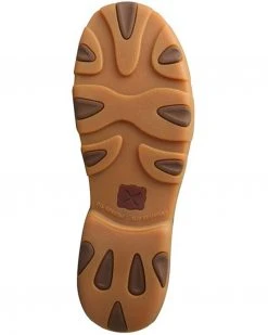 Twisted X Men's Chukka Driving Shoes - Moc Toe Brown -Twisted X shop 2000357068 200 P6