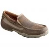 Twisted X Men's Slip-On Driving Shoes - Moc Toe Brown -Twisted X shop 2000357070 200 P1