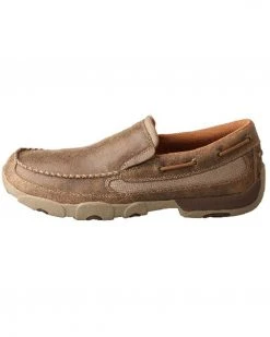 Twisted X Men's Slip-On Driving Shoes - Moc Toe Brown -Twisted X shop 2000357070 200 P3