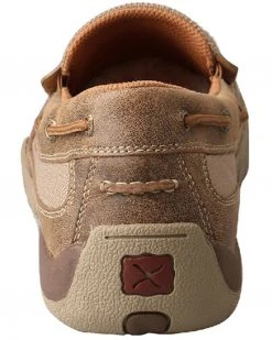 Twisted X Men's Slip-On Driving Shoes - Moc Toe Brown -Twisted X shop 2000357070 200 P5