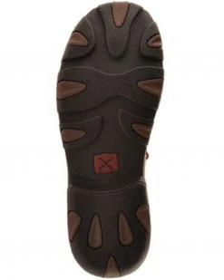 Twisted X Men's Work Chukka Shoes - Steel Toe Distressed Brown -Twisted X shop 2000357071 230 P7