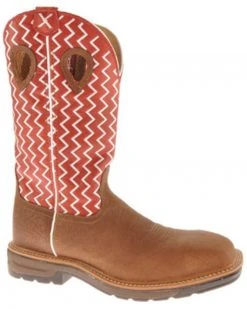Twisted X Men's Lite Western Work Boots - Steel Toe