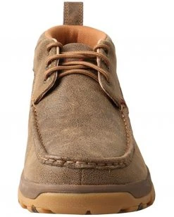 Twisted X Men's Chukka Driving Shoes - Moc Toe Brown -Twisted X shop 2000357079 200 P4