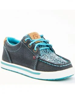 Twisted X Girls' Kicks Western Casuals Blue