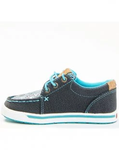 Twisted X Girls' Kicks Western Casuals  Blue -Twisted X shop 2000358023 400 P3