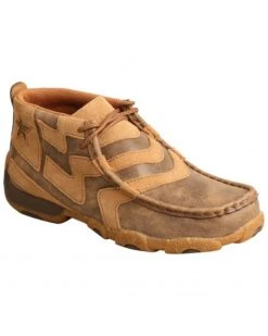 Twisted X Boys' Chukka Driving Shoes - Moc Toe Brown -Twisted X shop 2000358024 200 P1 1