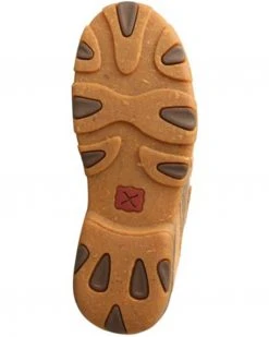 Twisted X Boys' Chukka Driving Shoes - Moc Toe Brown -Twisted X shop 2000358024 200 P4