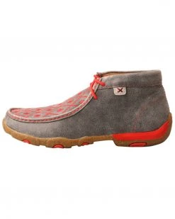 Twisted X Women's Chukka Driving Shoes - Moc Toe Grey -Twisted X shop 2000358214 020 P3