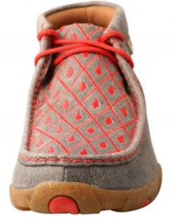 Twisted X Women's Chukka Driving Shoes - Moc Toe Grey -Twisted X shop 2000358214 020 P4