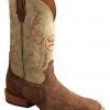 Twisted X Men's HOOey CellSole Full-Grain Leather Western Boots - Square Toe  Brown -Twisted X shop 2000363668 200 P1