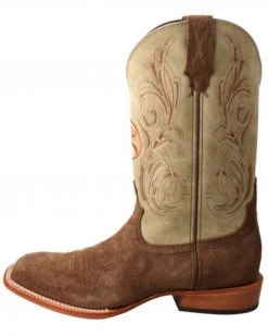 Twisted X Men's HOOey CellSole Full-Grain Leather Western Boots - Square Toe  Brown -Twisted X shop 2000363668 200 P3
