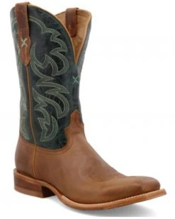 Twisted X shop 19 Twisted X Men's Rancher Western Boots - Broad Square Toe Brown