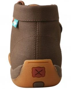 Twisted X Men's Chocolate Brown Nano Waterproof Work Chukka Driving Moc - Safety Toe  -Twisted X shop 2000363710 240 P5