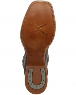 Twisted X Men's Rancher Western Boots - Broad Square Toe Black -Twisted X shop 2000363713 001 P6