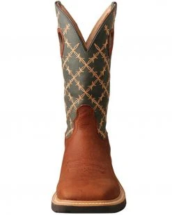Twisted X Men's Barbed Wire Western Work Boots - Soft Toe -Twisted X shop 2000363714 200 P4