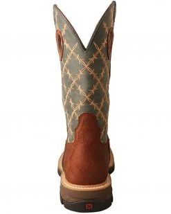Twisted X Men's Barbed Wire Western Work Boots - Soft Toe -Twisted X shop 2000363714 200 P5