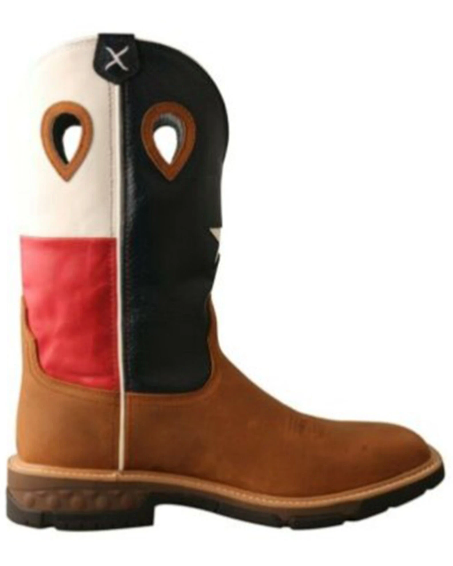 Twisted X Men's Texas Flag Lite Western Work Boots - Soft Toe 4 Twisted X Men's Texas Flag Lite Western Work Boots - Soft Toe - Image 2