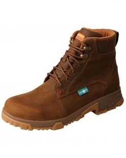 Twisted X Men's CellStretch Waterproof Work Boots - Soft Toe