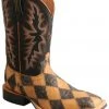 Twisted X Men's Ruff Stock Western Boots - Broad Square Toe -Twisted X shop 2000364087 001 P1