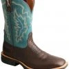 Twisted X Men's Brown Tech X Full-Grain Performance Western Boot - Square Toe  -Twisted X shop 2000364090 200 P1