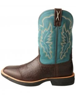 Twisted X Men's Brown Tech X Full-Grain Performance Western Boot - Square Toe  -Twisted X shop 2000364090 200 P3