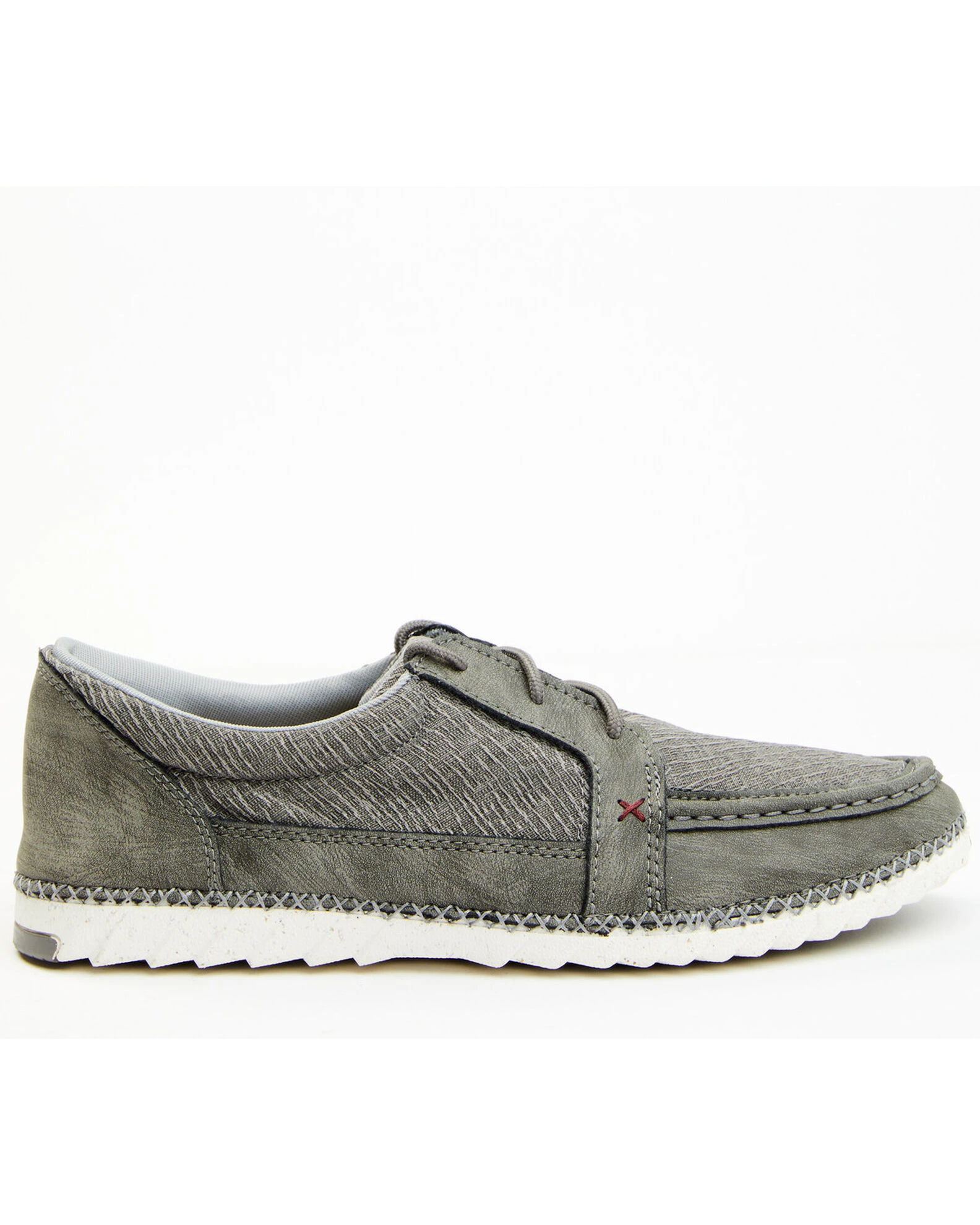 Twisted X Men's Zero X Gray Slip-On Casual Driving Moc Grey 4 Twisted X Men's Zero X Gray Slip-On Casual Driving Moc Grey - Image 2