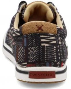 Twisted X Women's Kicks Lace Southwestern Sneaker - Moc Toe Black 14 Twisted X Women's Kicks Lace Southwestern Sneaker - Moc Toe Black -Twisted X shop 2000366653 001 P5