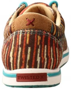 Twisted X Womens Multi Brown & Turquoise Print Lace-Up Casual Kicks - Moc Toe For Women's 13 Twisted X Womens Multi Brown & Turquoise Print Lace-Up Casual Kicks - Moc Toe For Women's -Twisted X shop 2000366654 200 P5