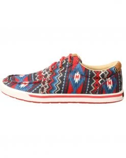 Twisted X Women's HOOey Multi Southwestern Print Causal Lace-Up Loper - Moc Toe  -Twisted X shop 2000366659 900 P3