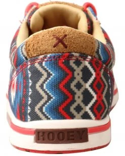 Twisted X Women's HOOey Multi Southwestern Print Causal Lace-Up Loper - Moc Toe  -Twisted X shop 2000366659 900 P5