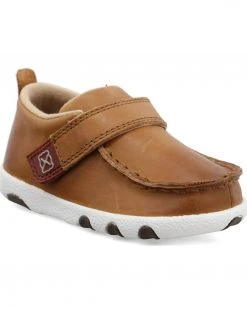 Twisted X Infants Driving Western Shoe - Moc Toe For Unisex-Kid