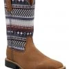 Twisted X Girls' Hooey Serape Stripe Western Boot - Square Toe Brown 1 Twisted X Girls' Hooey Serape Stripe Western Boot - Square Toe Brown -Twisted X shop 2000369026 200 P1