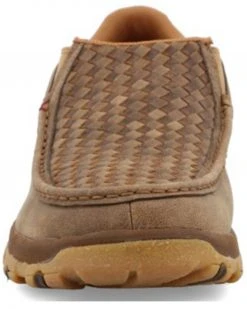 Twisted X Men's Slip-On Driving Shoe - Moc Toe Tan -Twisted X shop 2000369029 280 P4