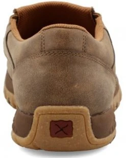 Twisted X Men's Slip-On Driving Shoe - Moc Toe Tan -Twisted X shop 2000369029 280 P5