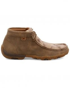 Twisted X Women's Chukka Driving Shoes - Moc Toe Brown -Twisted X shop 2000370705 200 P3