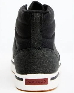 Twisted X Men's Nano 4" Work Kicks - Composite Toe Black -Twisted X shop 2000370761 001 P5